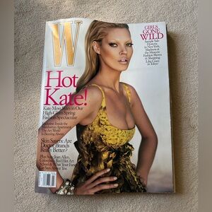 Vintage W magazine (Kate Moss) 2005